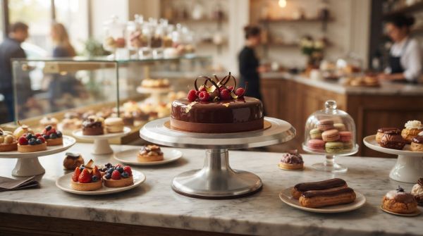 Top 5 plateaux tournants pour mettre en valeur vos pâtisseries